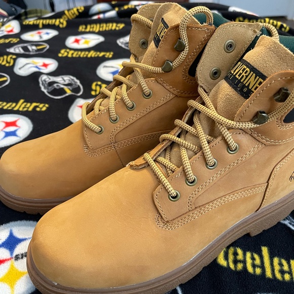 WOLVERINE BOOTS; SIZE 11; worn ONCE;  LIKE NEW; NO WEAR; new $165; now $79! - Picture 10 of 16